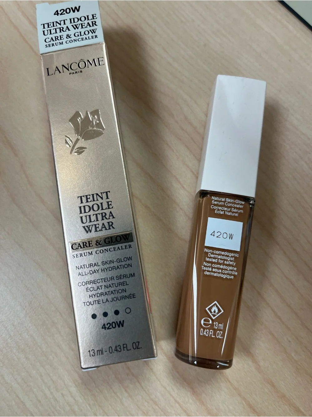 Lancome Teint Idole Ultra Wear Care & Glow Serum Concealer ~0.43 fl oz 420W